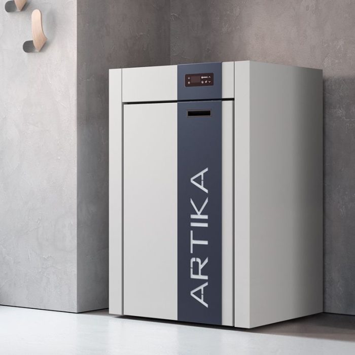 Caldaia A Pellet Caminetti Montegrappa Artika 27 Kw